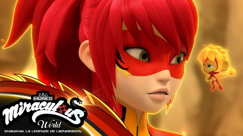 Video for the film Miraculous World: Shanghai – The Legend of Ladydragon — Ladydragon - transformation