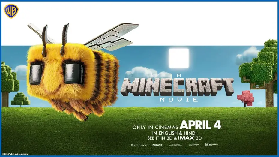 Video for the film Minecraft — In Cinemas on April 4