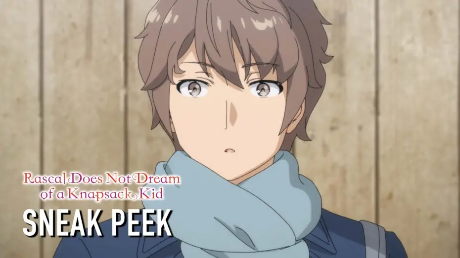 Video for the film Rascal Does Not Dream of a Knapsack Kid — Sneak Peek Clip [Subtitled]