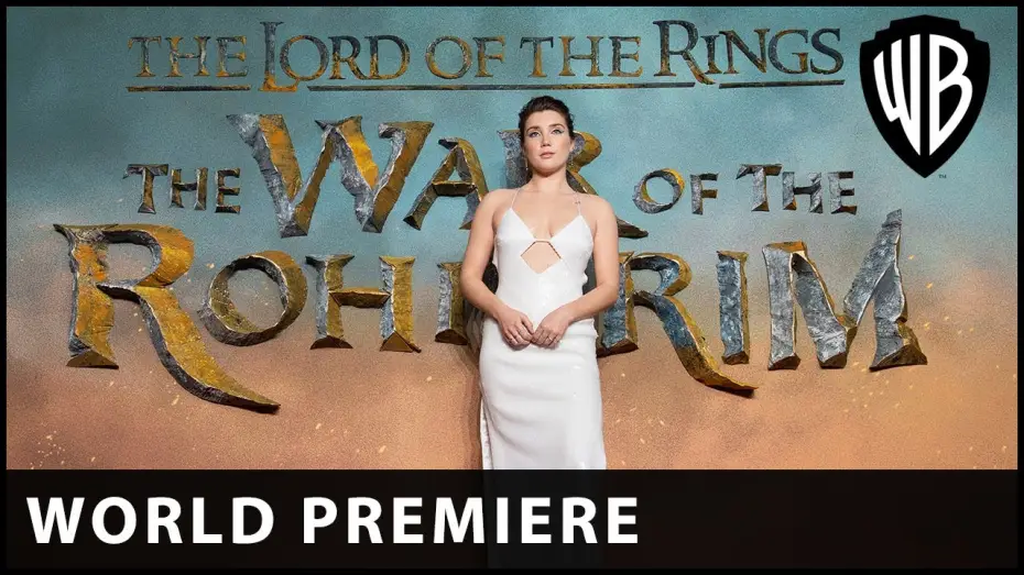 Video for the film The Lord of the Rings: The War of the Rohirrim — World Premiere