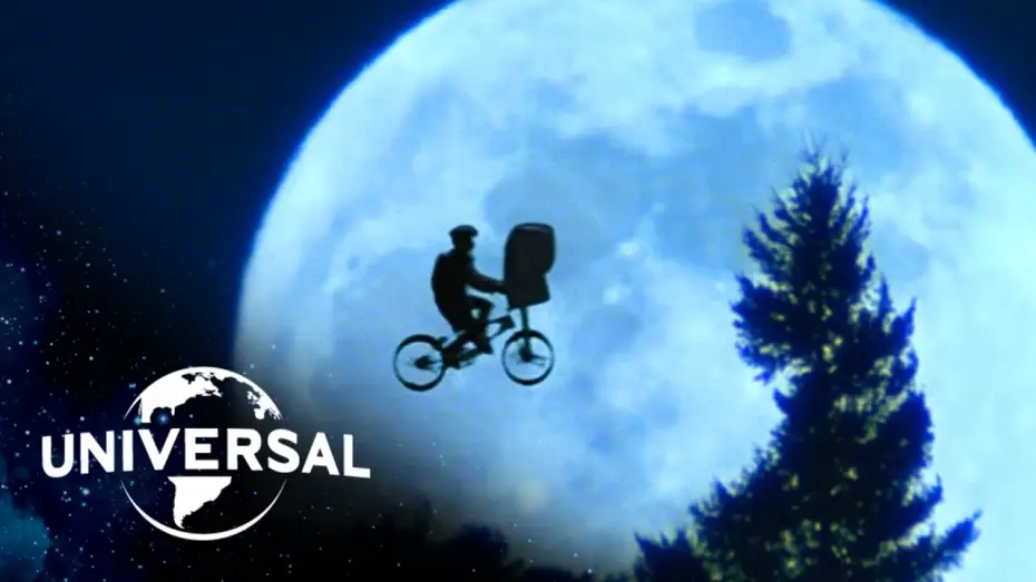 Video for the film E.T. the Extra-Terrestrial — Flying Bike Rides