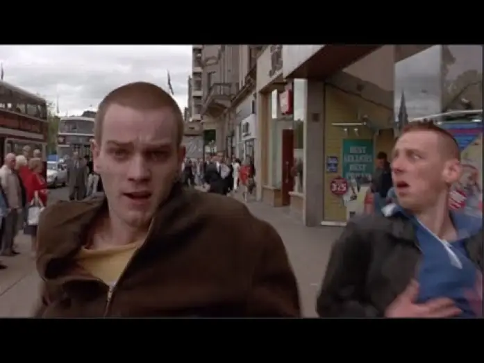 Video for the film Trainspotting — Trainspotting - Choose Life - Opening scene - HD WITH ENGLISH SUBTITLES