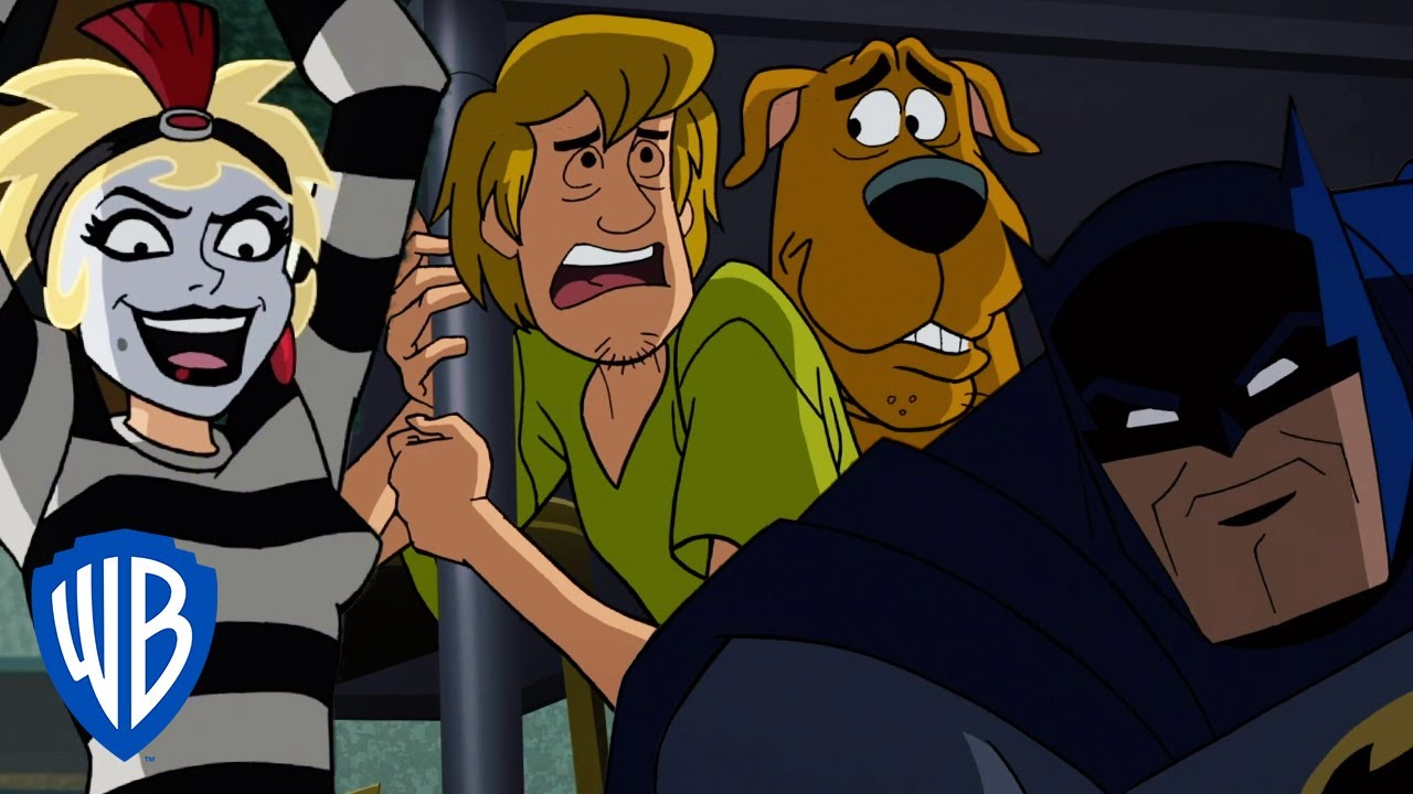 Video for the film Scooby-Doo! & Batman: The Brave and the Bold — Food Fight in Arkham Asylum! Clip