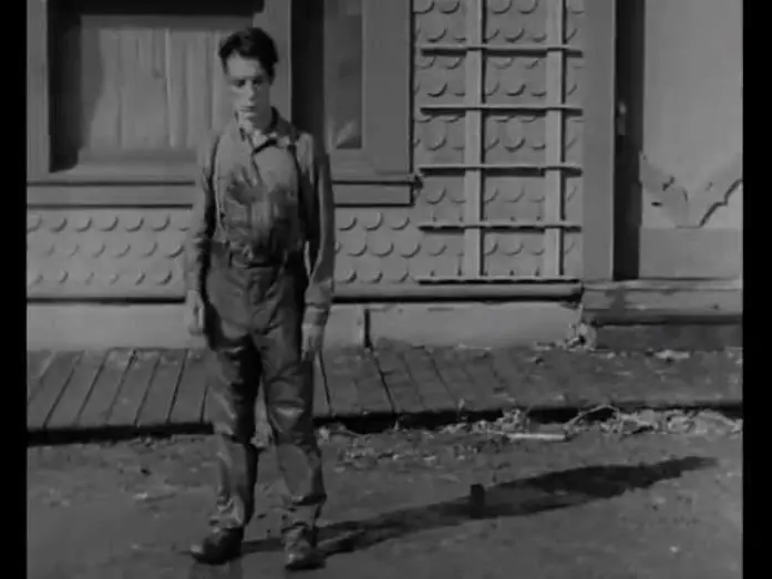 Video for the film Steamboat Bill, Jr. — A house falls on Buster Keaton