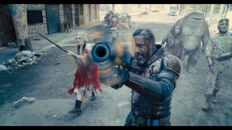 Video for the film The Suicide Squad — Офіційний трейлер «Rain»