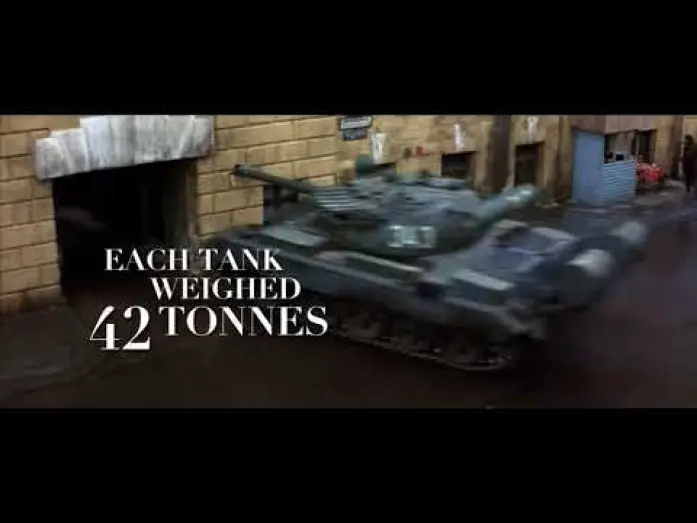 Video for the film GoldenEye — Tank Chase Trivia