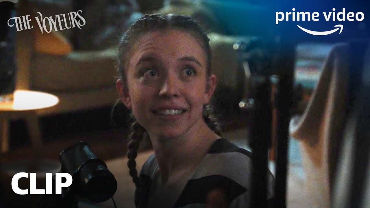 Video for the film The Voyeurs — Sydney Sweeney and Justice Smith are Espionage Experts Clip