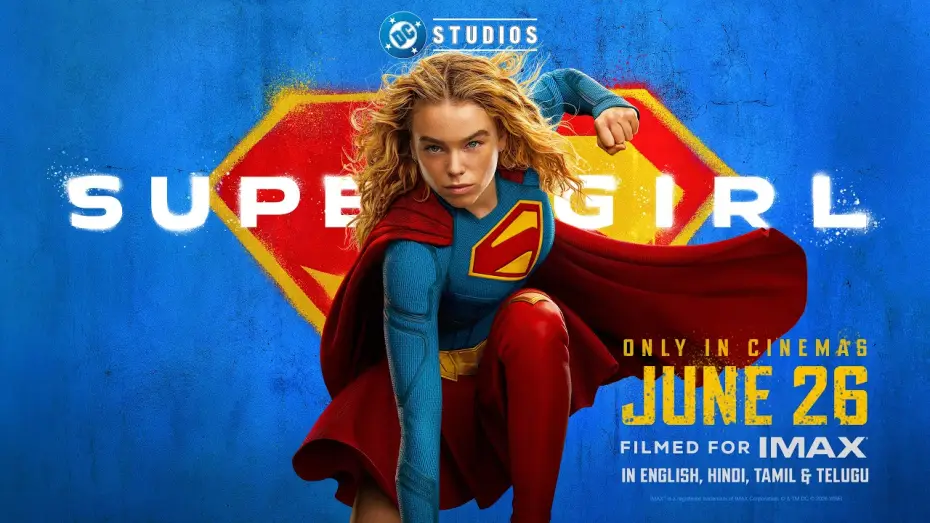 Video for the film Supergirl — In Cinemas on June 26