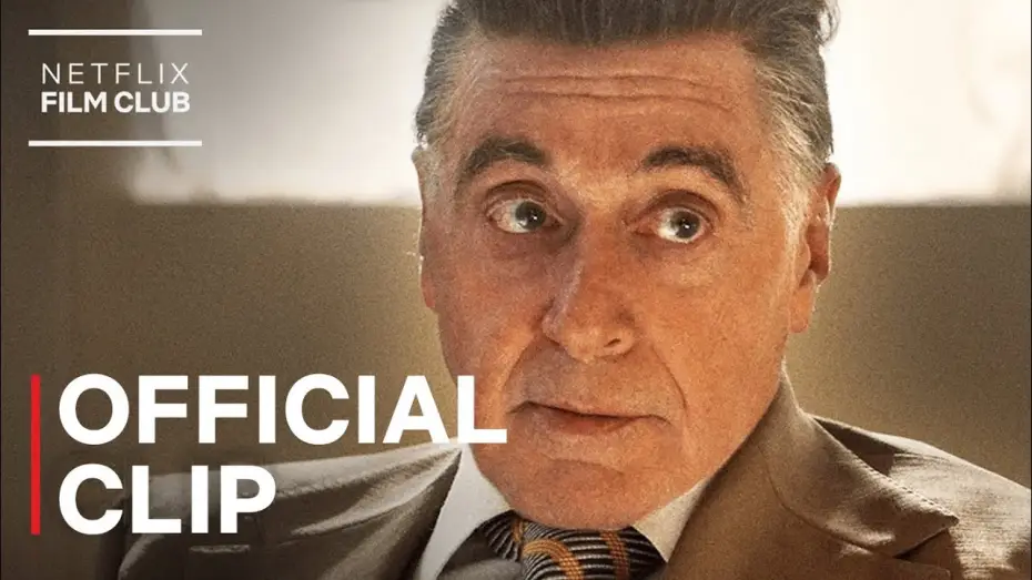 Video for the film The Irishman — Al Pacino Says You're Late