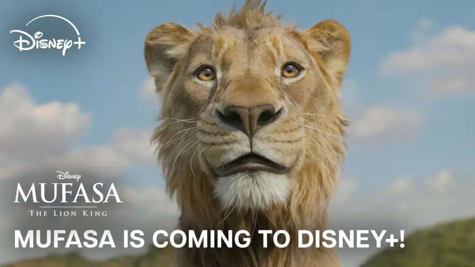 Video for the film Mufasa: The Lion King — On Disney + March 26