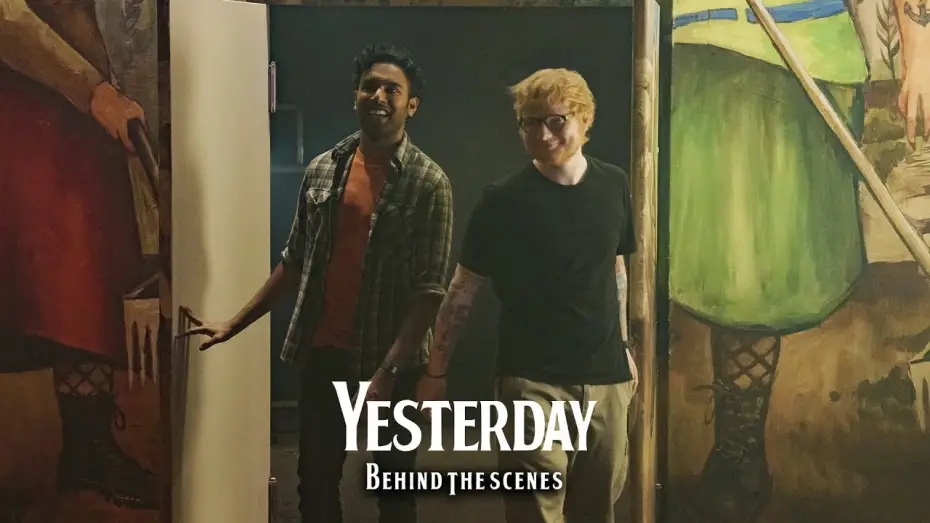 Video for the film Yesterday — Yesterday | Behind The Scenes | Ed Sheeran's Private Jet