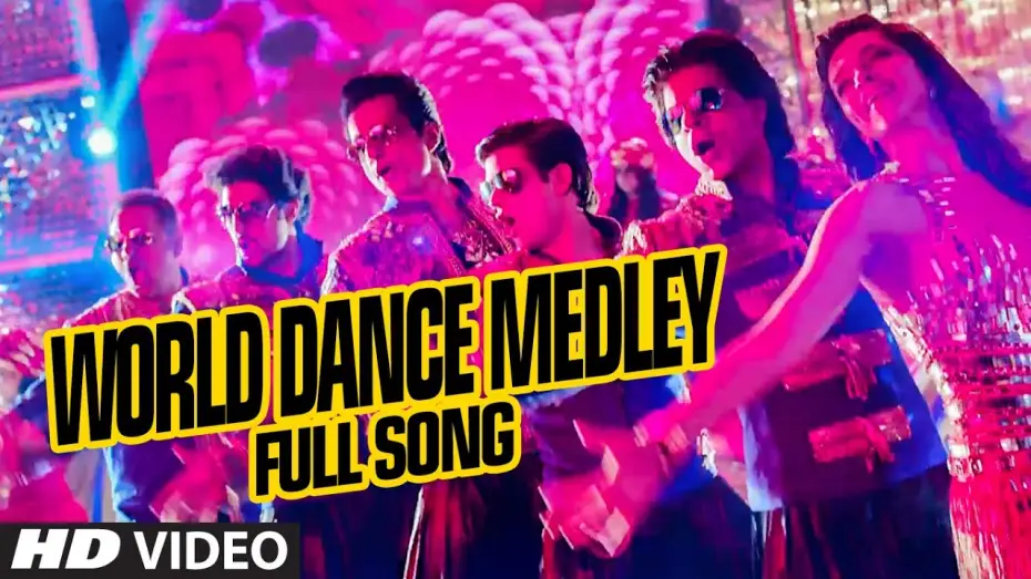 Video for the film Happy New Year — OFFICIAL: "World Dance Medley" Full VIDEO Song | Happy New Year | Shah Rukh Khan | Vishal, Shekhar