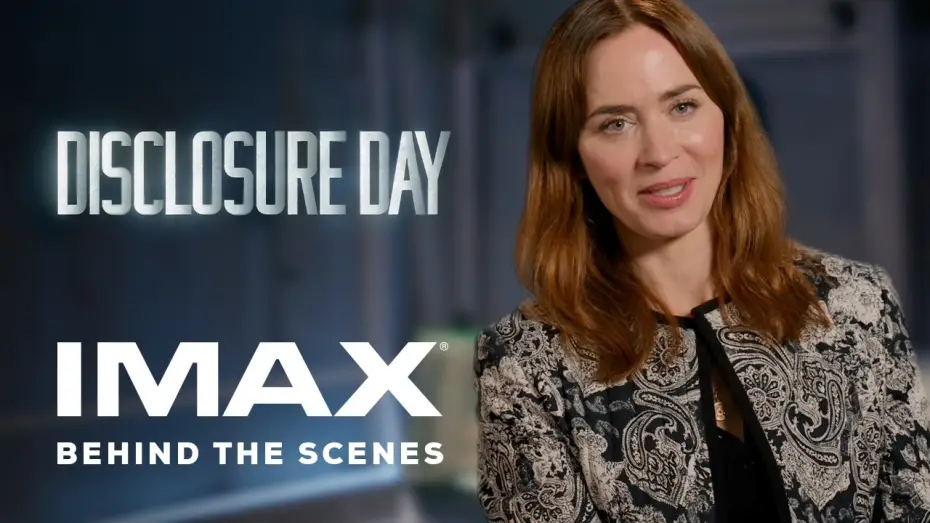 Video for the film Disclosure Day — Behind The Scenes Featurette