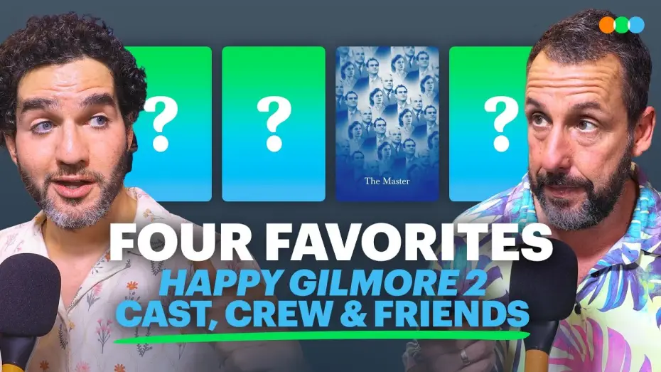 Video for the film Happy Gilmore 2 — Four Favorites with Adam Sandler, Benny Safdie, Kyle Newacheck and More