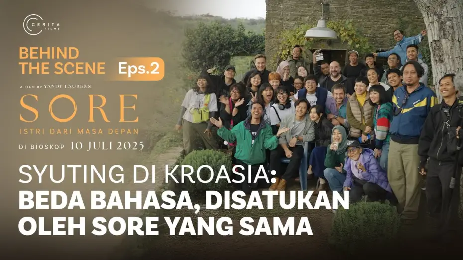 Video for the film Sore: A Wife from the Future — BEHIND THE SCENE SYUTING FILM SORE DI KROASIA