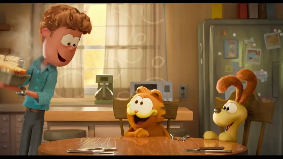 Video for the film The Garfield Movie — Feeding America