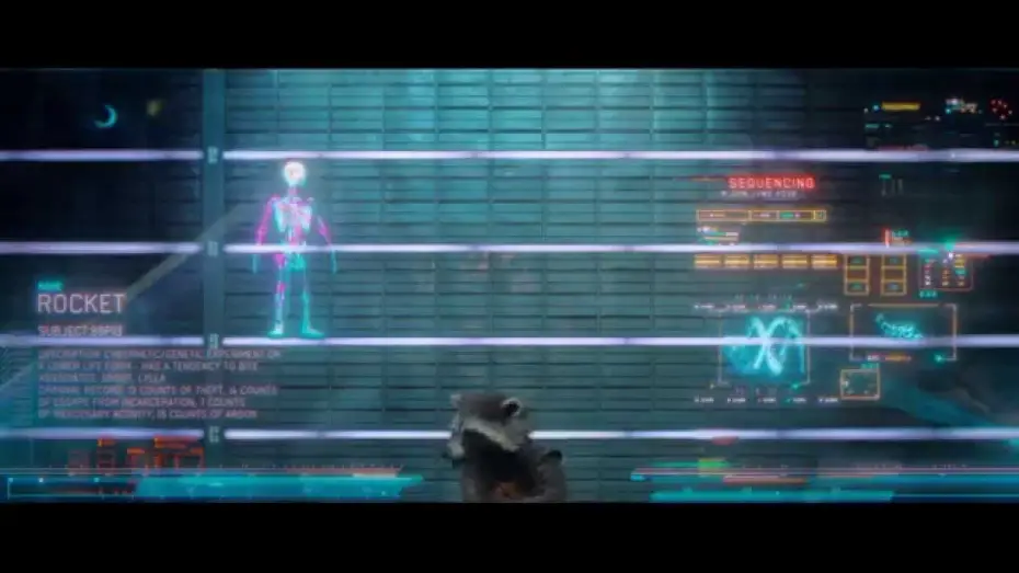 Video for the film Guardians of the Galaxy — Les Gardiens de la Galaxie : Rocket (Bradley Cooper)