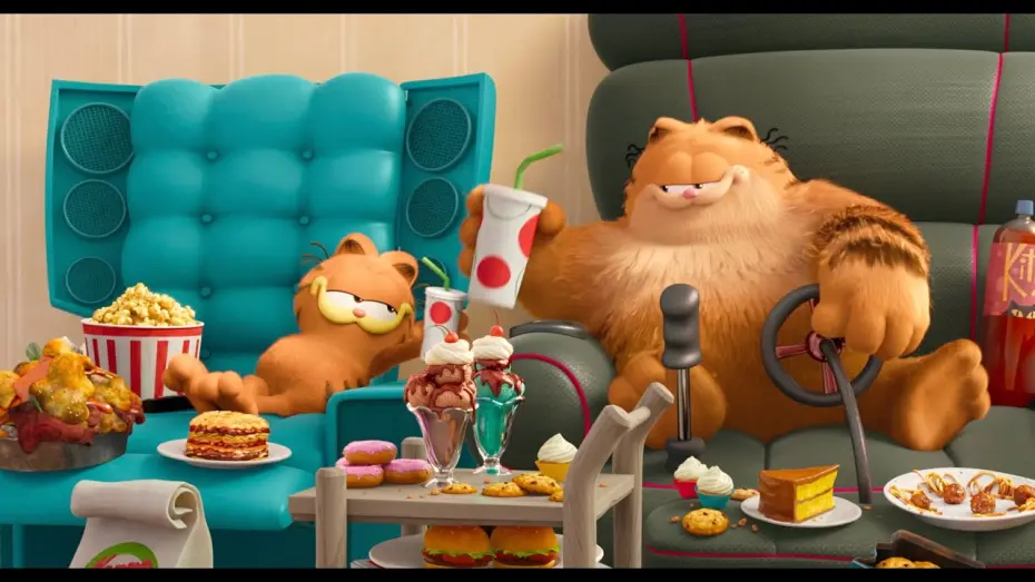 Video for the film The Garfield Movie — Father Son Vignette