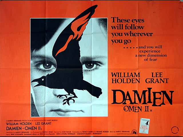 Video for the film Damien: Omen II — DAMIEN: OMEN 2 stereo radio adverts London 1979