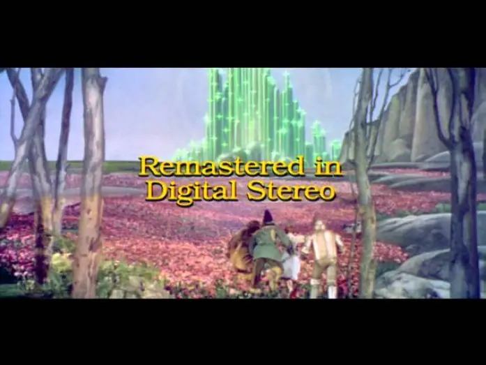 Video for the film The Wizard of Oz — 90s Re-Issue Trailer