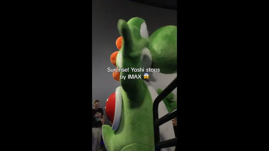 Video for the film Untitled Super Mario Bros. Movie — Yoshi's a star!