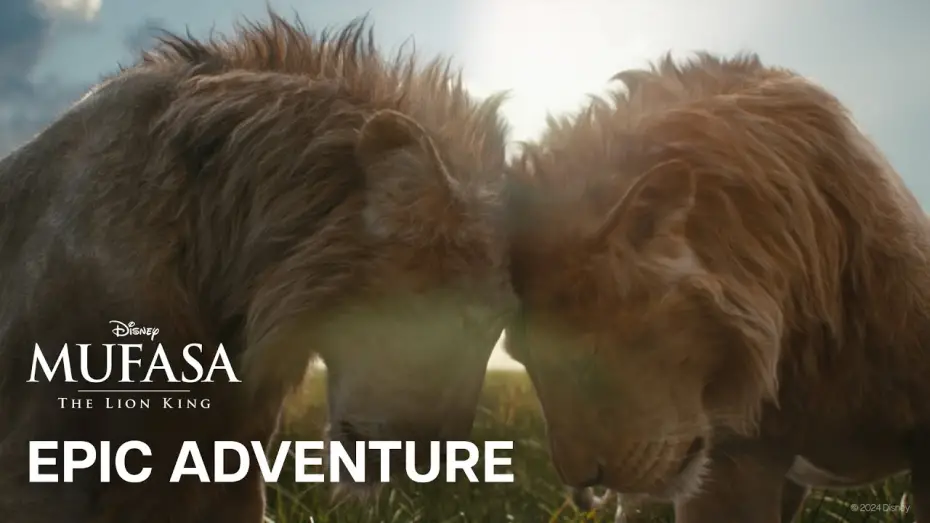 Video for the film Mufasa: The Lion King — Epic Adventures