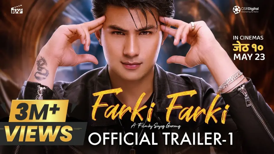 Video for the film Farki Farki — FARKI FARKI || Nepali Movie Official Trailer 1 || ANMOL KC, JASSITA GURUNG || 2024 / 2081