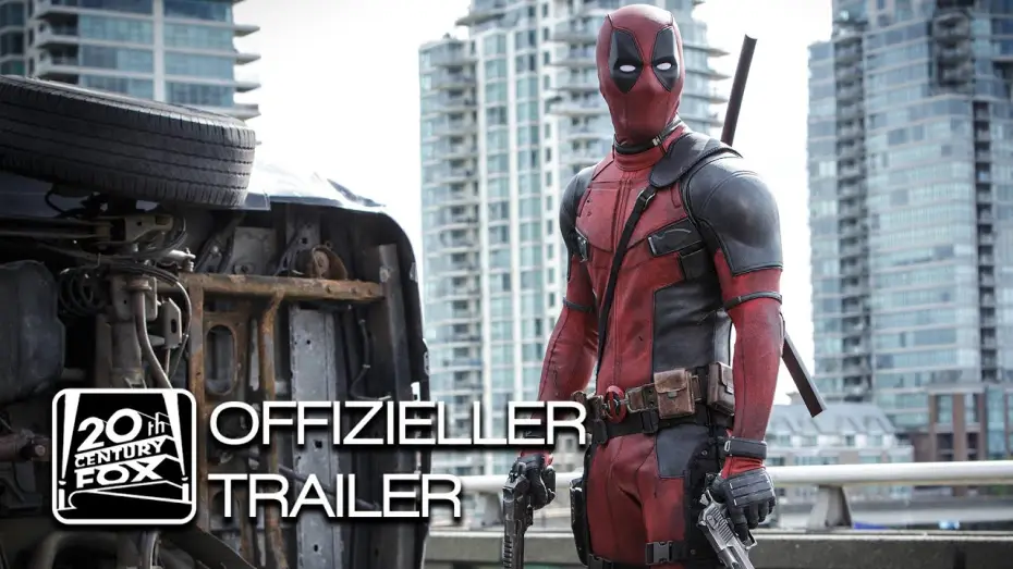 Video for the film Deadpool — Deadpool | Trailer 1 | Deutsch HD German (Greenband; Ryan Reynolds)