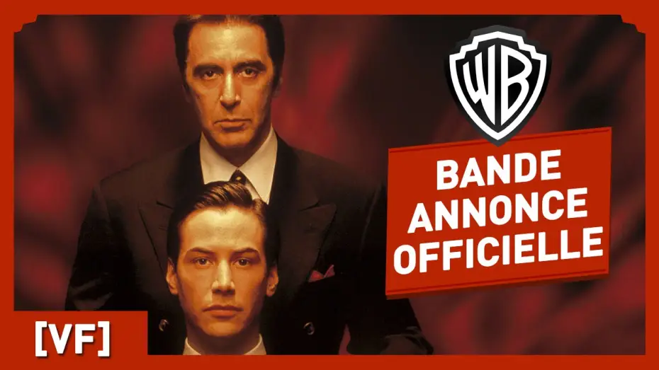 Video for the film The Devil's Advocate — L'Associé du Diable - Bande Annonce Officielle (VF) - Keanu Reeves / Al Pacino / Charlize Theron