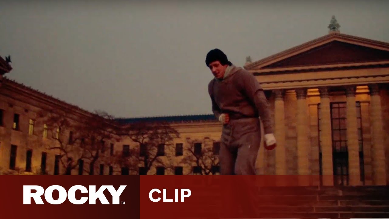 Video for the film Rocky — Rocky's First Run Through Philly