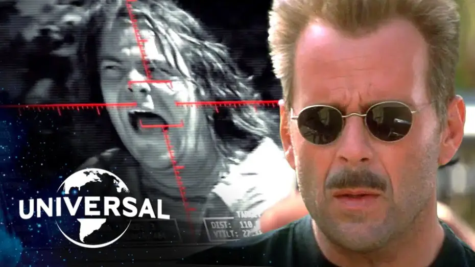 Video for the film The Jackal — Bruce Willis Tests Out a High-Tech Weapon... on Jack Black