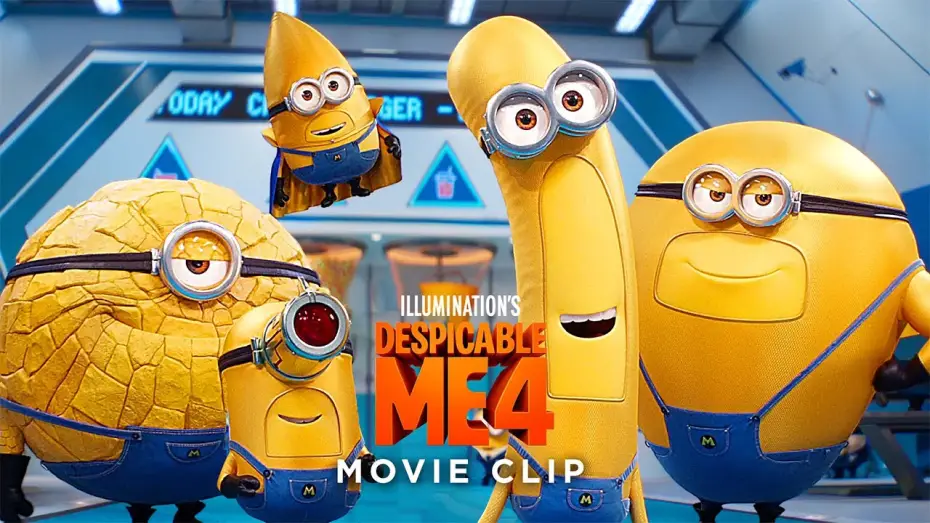 Video for the film Despicable Me 4 — Mega Minions Wreck The Break Room!