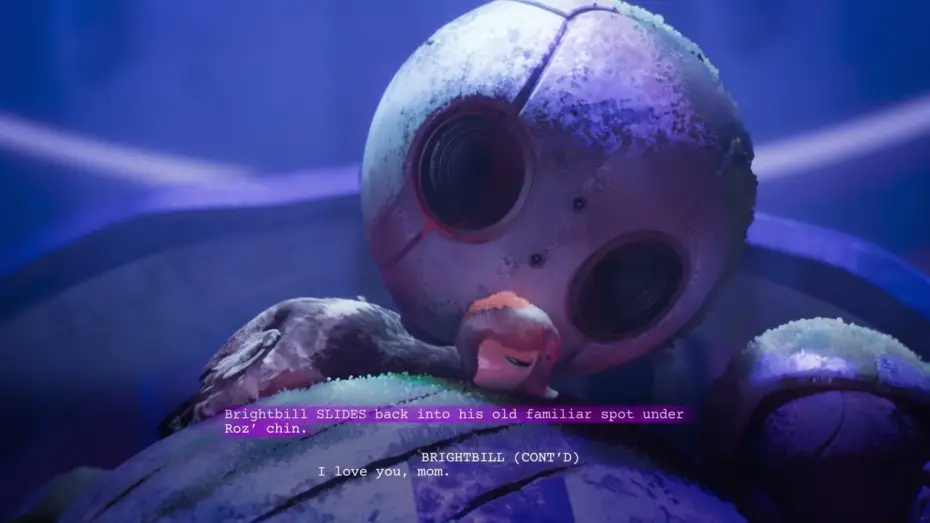 Video for the film The Wild Robot — Script to Scene (Rescue)