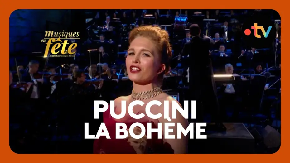 Video for the film Musiques en fête des Chorégies d'Orange — Puccini - La Bohème, "Quando me'n vo" avec Emy Gazeilles