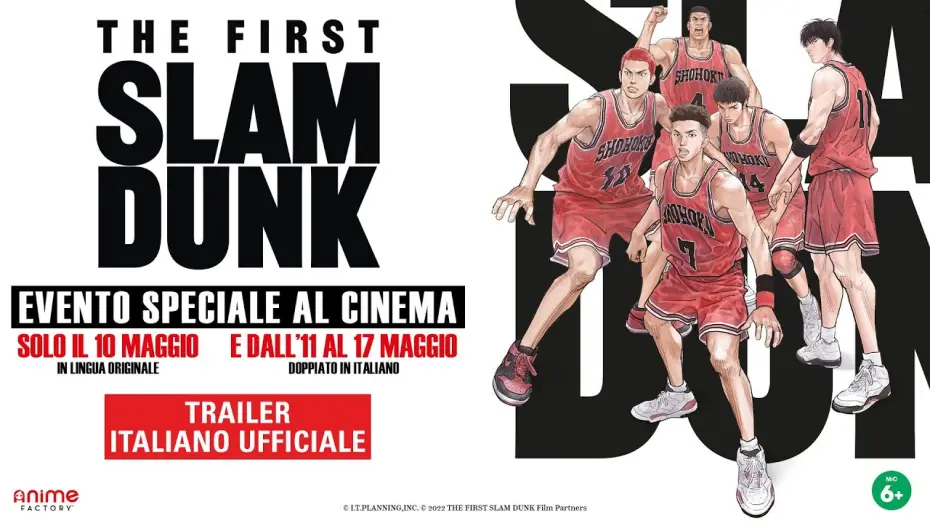 Video for the film The First Slam Dunk — The First Slam Dunk - Trailer Italiano Ufficiale