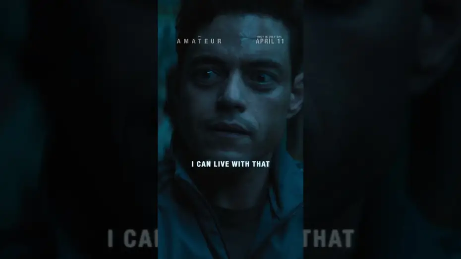 Video for the film The Amateur — One Month