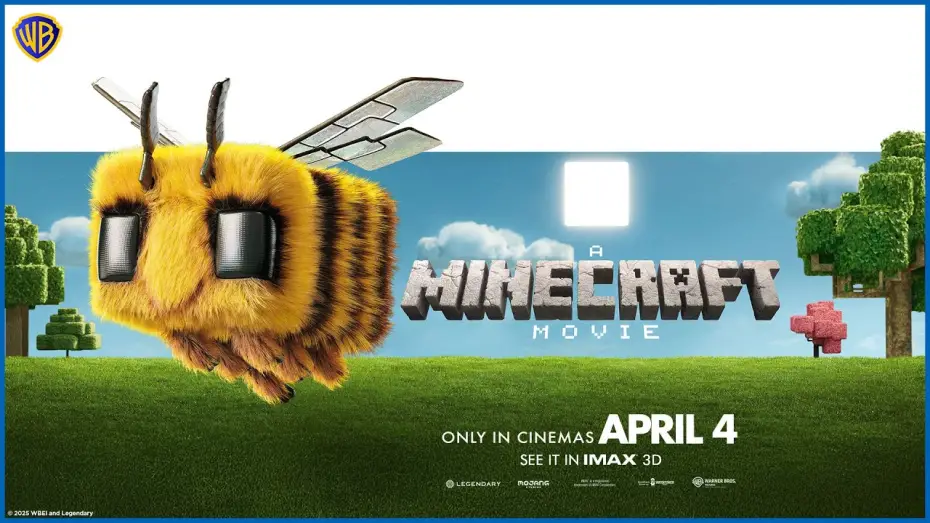 Video for the film Minecraft — In Cinemas on April 4