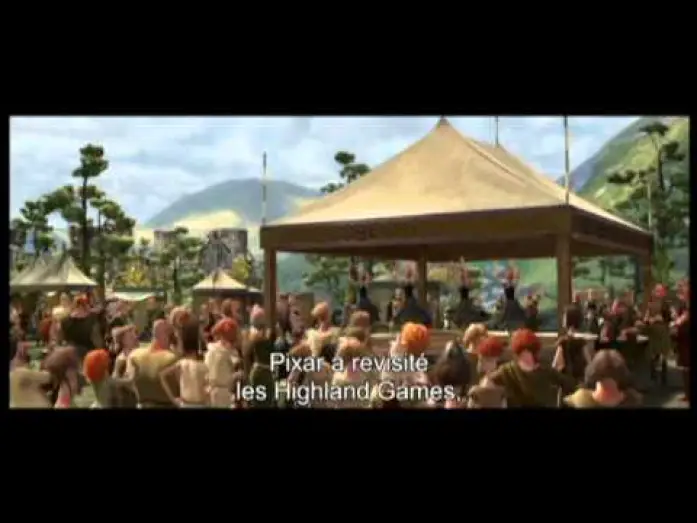 Video for the film Brave — Rebelle - Featurette: Pixar en Ecosse VOST