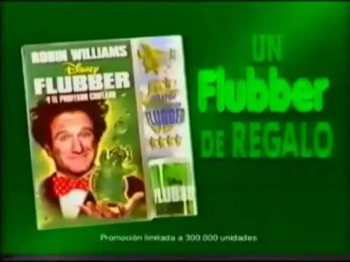 Video for the film Flubber — Flubber Y El Profesor Chiflado (Tráiler en Vídeo)