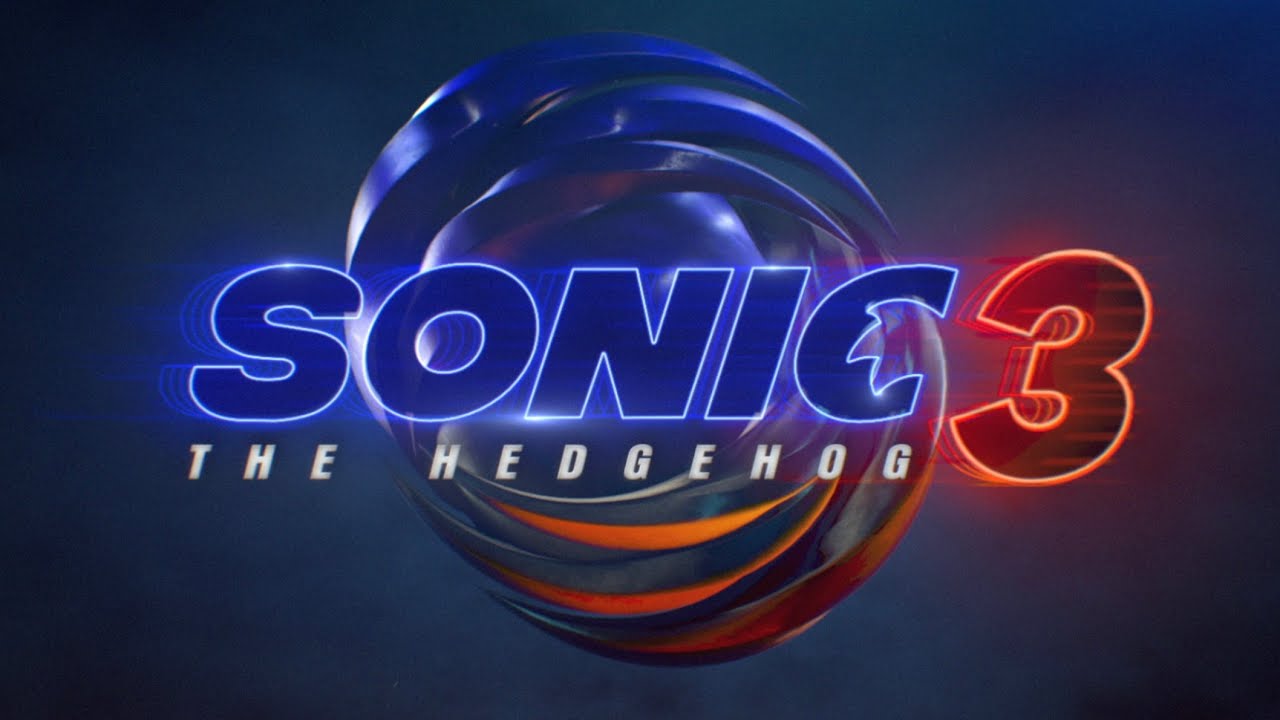 Video for the film Sonic the Hedgehog 3 — Title Treatment Reveal