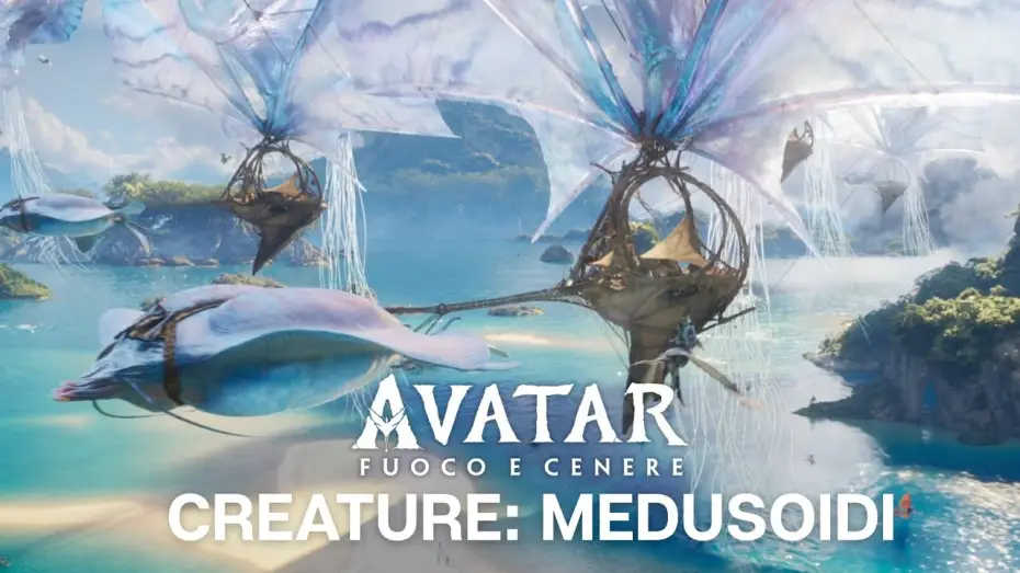 Video for the film Avatar 3 — Avatar: Fuoco e Cenere | Dietro Le Quinte | Medusoidi