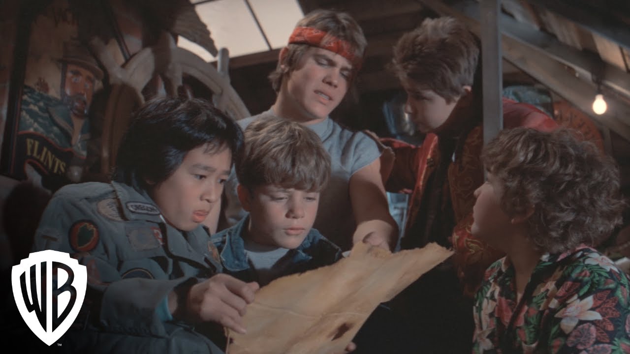 Video for the film The Goonies — The Goonies | Finding One-Eyed Willy's Treasure Map | Warner Bros. Entertainment