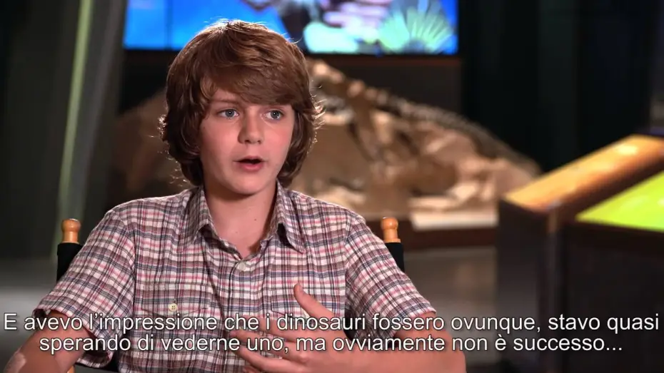 Video for the film Jurassic World — JURASSIC WORLD - Intervista a Ty Simpkins (sottotitoli in italiano)