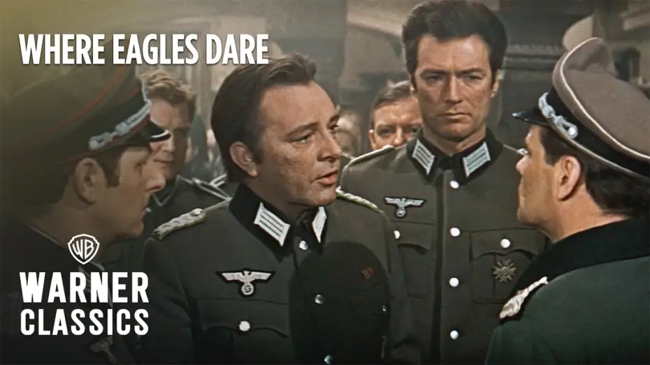 Video for the film Where Eagles Dare — Infiltrating Schloss Adler Castle