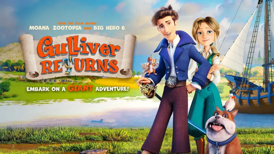 Video for the film Gulliver Returns — GULLIVER RETURNS | UK Trailer | 2021 | Family Animation