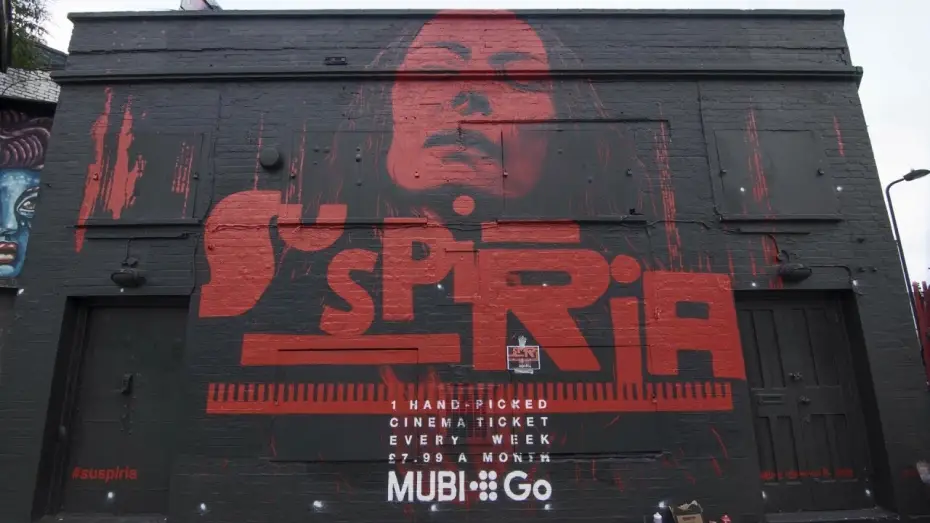 Video for the film Suspiria — SUSPIRIA Mural Timelapse