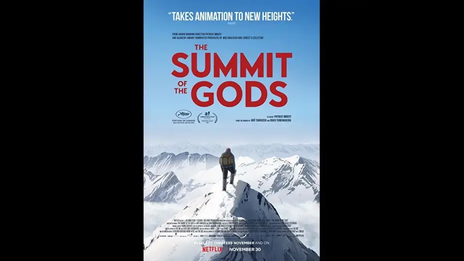 Video for the film The Summit of the Gods — La cumbre de los dioses 2021 - Tráiler Oficial (Doblada al Español)
