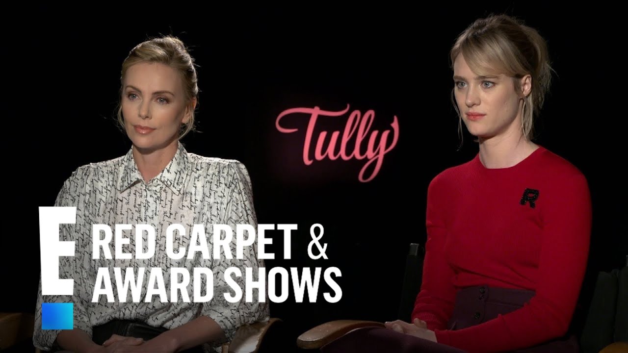 Video for the film Tully — "Charlize Theron Talks Gaining 50 Pounds" (E! Red Carpet)