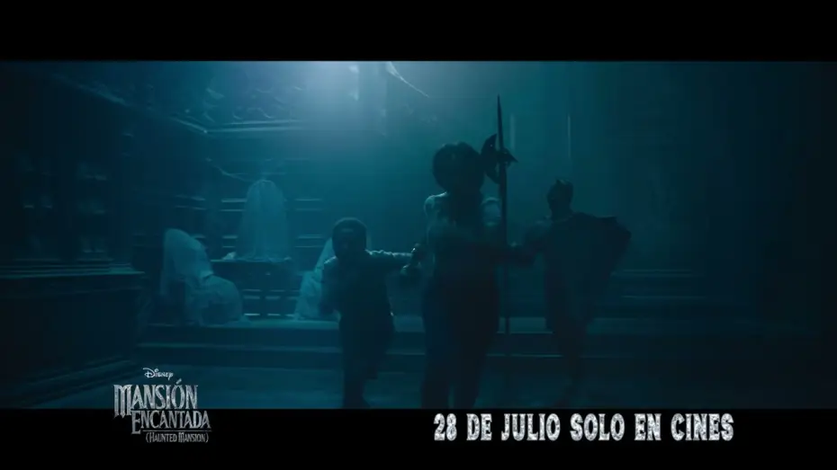 Video for the film Haunted Mansion — Anuncio: 'Secretos'