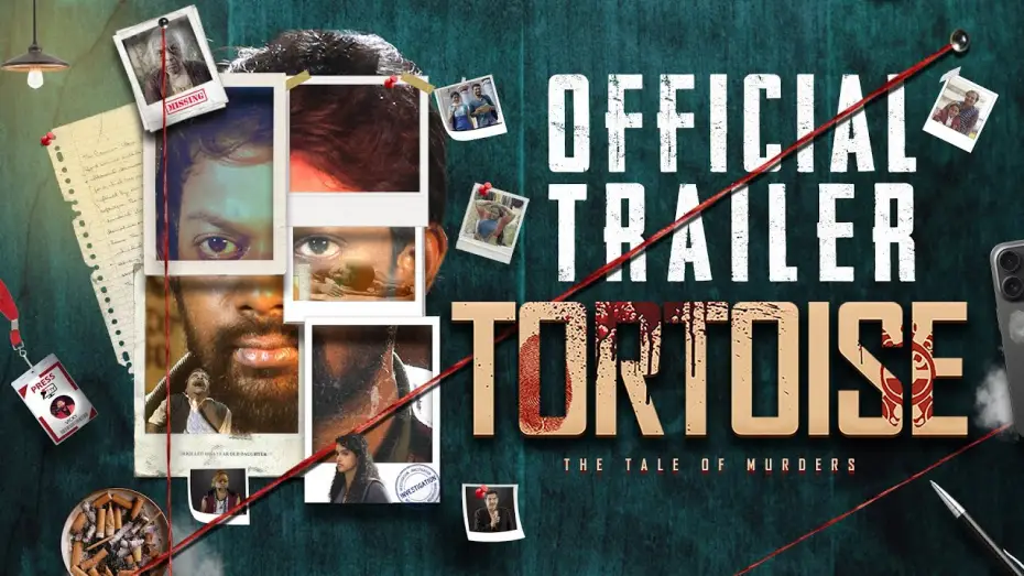Video for the film Tortoise: The Tale of Murders — Tortoise Official Trailer | Kannada Suspense Thriller | Suraj Setty | New Kannada Movie 2025